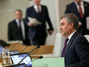 Председатель Государственной Думы Вячеслав Володин