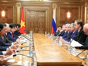 Meeting of Chairman of the State Duma Viacheslav Volodin and General Secretary of the Central Committee of the Communist Party of Vietnam Nguyễn Phú Trọng