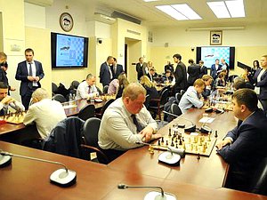 2 декабря состоялся товарищеский матч по шахматам между командами Государственной Думы и ПАО Сбербанк