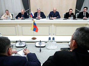 Встреча Первого заместителя Председателя Государственной Думы Ивана Мельникова с делегацией дипломатов Боливарианской Республики Венесуэла