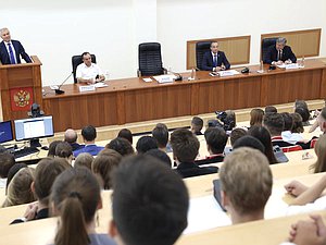 Председатель ГД Вячеслав Володин посетил Кубанский государственный университет