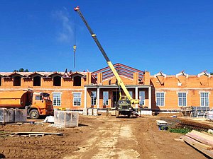 Строительство реабилитационного центра в селе Дугино Сычевского района Смоленской области