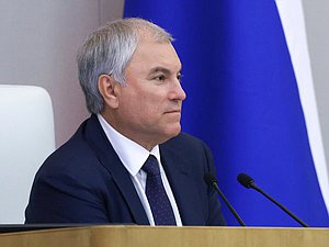 Председатель Государственной Думы Вячеслав Володин