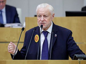 Руководитель фракции "Справедливая Россия - За правду" Сергей Миронов