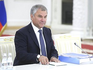 Председатель Государственной Думы Вячеслав Володин