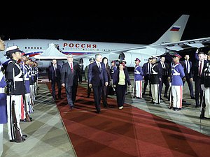 Chairman of the State Duma Vyacheslav Volodin arrived in the Bolivarian Republic of Venezuela to pay a working visit