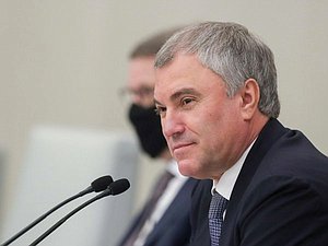 Председатель Государственной Думы Вячеслав Володин