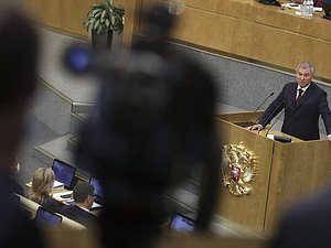 Председатель Государственной Думы Вячеслав Володин