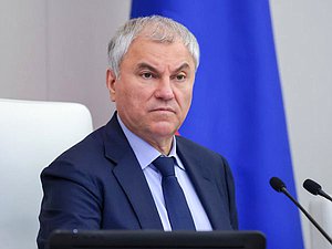 Председатель Государственной Думы Вячеслав Володин