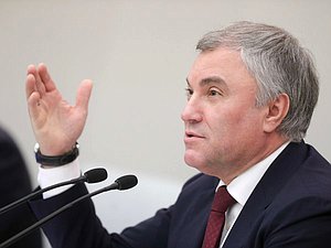 Председатель Государственной Думы Вячеслав Володин