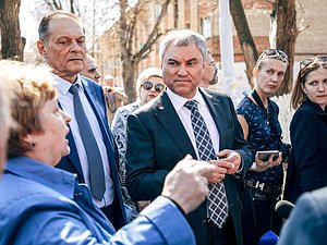 Председатель ГД Вячеслав Володин