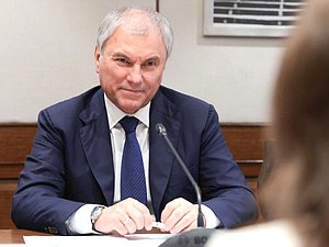 Председатель Государственной Думы Вячеслав Володин