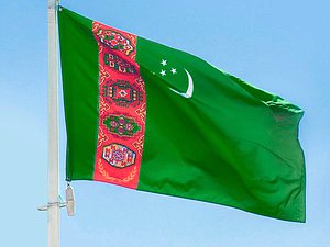 Туркменистан флаг