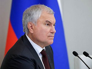 Председатель Государственной Думы Вячеслав Володин