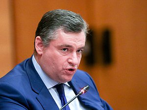 Chairman of the Committee on International Affairs Leonid Slutskiy