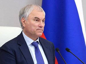 Председатель Государственной Думы Вячеслав Володин