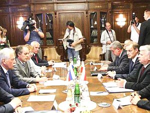 1 июня состоялась встреча Председателя Государственной Думы Бориса Грызлова с Маршалом Сената Республики Польша Богданом Борусевичем