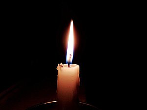 свеча соболезнования