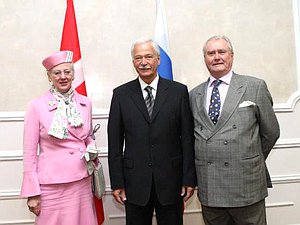 7 сентября состоялась встреча Председателя Государственной Думы Бориса Грызлова с Королевой Дании Маргрете II