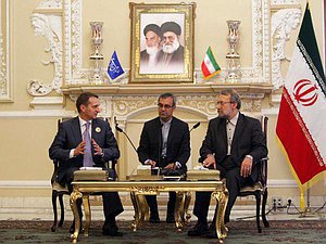 4 августа 2013 года Председатель Государственной Думы Сергей Нарышкин совершил рабочую поездку в Исламскую Республику Иран