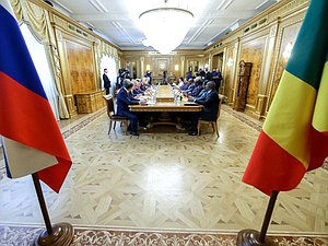 Meeting of Chairman of the State Duma Viacheslav Volodin and President of the Republic of the Congo Denis Sassou Nguesso