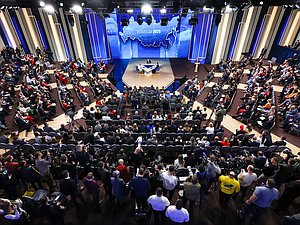 Программа «Итоги года с Владимиром Путиным». Фото: kremlin.ru