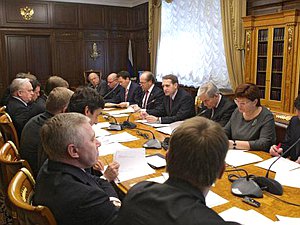 12 октября С.Е.Нарышкин провел первое заседание рабочей группы  при Председателе Государственной Думы  по законодательным инициативам в сфере инновационной политики 
