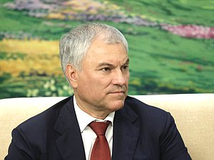 Председатель Государственной Думы Вячеслав Володин
