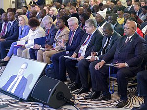 Круглый стол «Неделимая безопасность: возможности и вклад парламентариев» в рамках II Международной парламентской конференции «Россия — Африка»