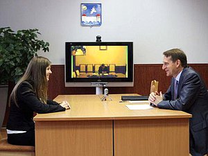 22 июля Сергей Нарышкин провел прием граждан Кингисеппского района Ленинградской области