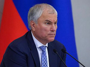 Председатель Государственной Думы Вячеслав Володин