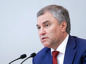 Председатель Государственной Думы Вячеслав Володин