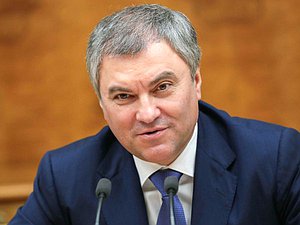 Председатель Государственной Думы Вячеслав Володин