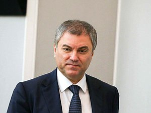 Председатель Государственной Думы Вячеслав Володин