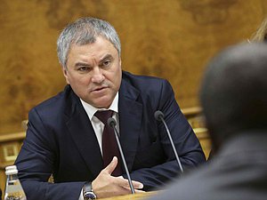 Председатель Государственной Думы Вячеслав Володин