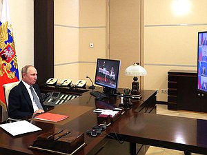 Совещание с постоянными членами Совета Безопасности. Фото: kremlin.ru