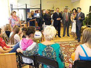 22 июля Сергей Нарышкин посетил Кингисеппский детский дом № 2