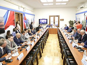 Заседание межфракционной рабочей группы по совершенствованию законодательства в сфере увековечения памяти погибших при защите Отечества