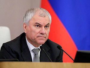 Председатель Государственной Думы Вячеслав Володин