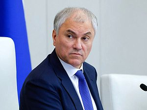 Председатель Государственной Думы Вячеслав Володин