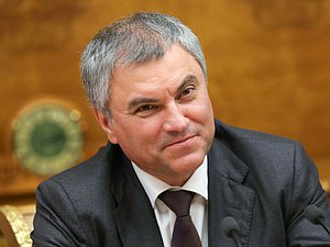 Председатель Государственной Думы Вячеслав Володин