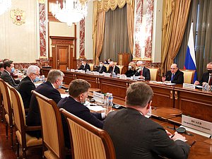 Встреча Председателя Правительства РФ Михаила Мишустина с членами фракции «Единая Россия»