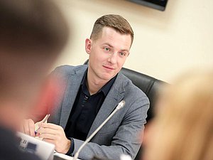 Председатель Комитета по молодежной политике Артем Метелев
