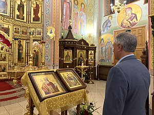 Вячеслав Володин храм