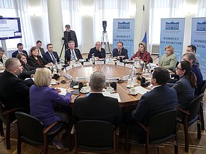 Заседание Комитета по культуре с участием Министра культуры РФ Ольги Любимовой