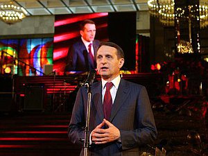 Сергей Нарышкин выступил на Балу Победителей, посвященном 70-летию Курской битвы и 72-ой годовщине разгрома немцев под Москвой