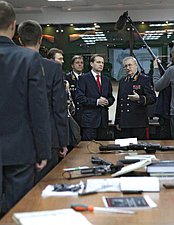 7 ноября Председатель Государственной Думы Сергей Нарышкин встретился с курсантами Московского университета МВД России