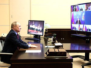 Совещание с постоянными членами Совета Безопасности. Фото: kremlin.ru