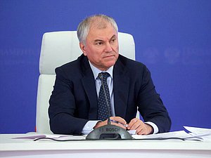 Председатель Государственной Думы Вячеслав Володин