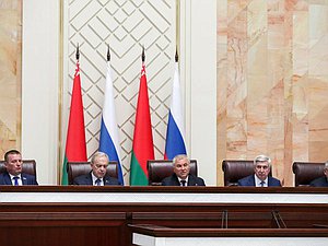 Заседание шестьдесят шестой сессии Парламентского Собрания Союза Беларуси и России
